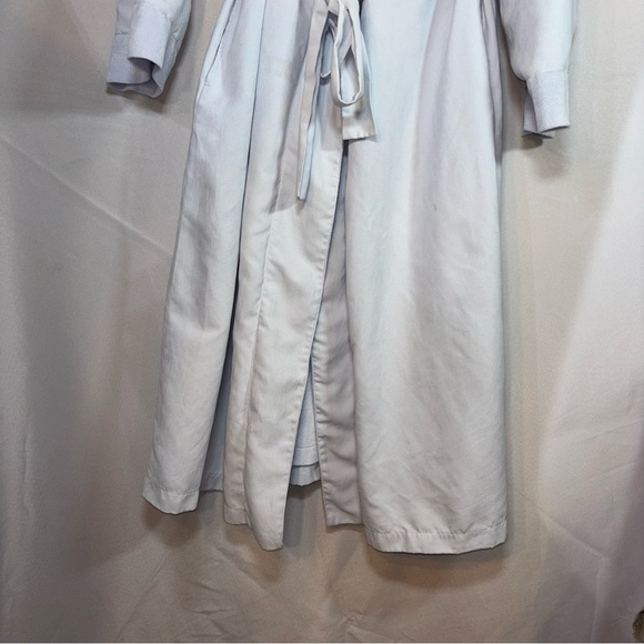 Shimera Elegant Baby Blue Women's Long Shawl Collar Robe L - Picture 2 of 13